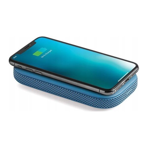 Lexon Lexon Powersound Inductive Powerbank 5000 mAh with Bluetooth Speaker Dark Blue/Dark Blue LA128DB