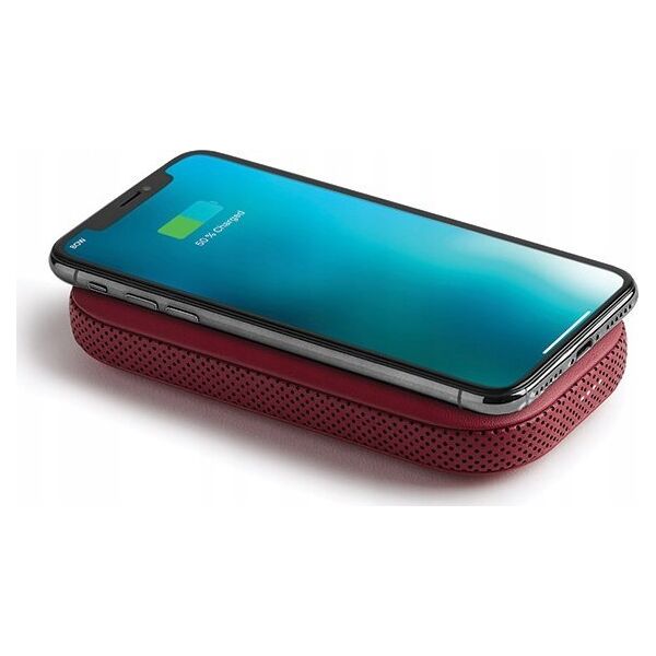 Lexon Lexon Powersound Inductive Powerbank 5000 mAh with Bluetooth speaker red LA128R