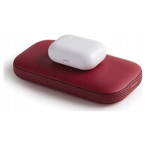 Lexon Lexon Powersound Inductive Powerbank 5000 mAh with Bluetooth speaker red LA128R