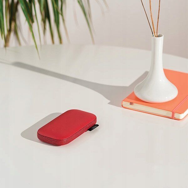 Lexon Lexon Powersound Inductive Powerbank 5000 mAh with Bluetooth speaker red LA128R