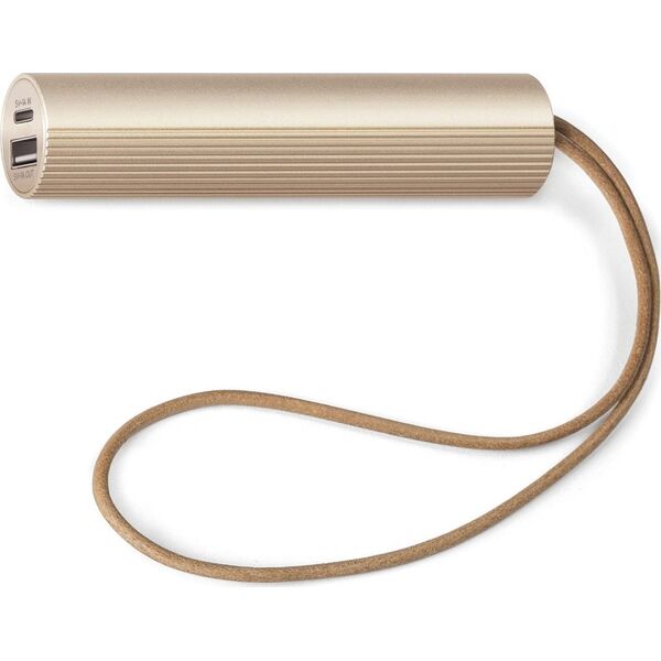 Lexon Lexon Fine Tube Powerbank 2 3000 mAh gold/gold LL130D