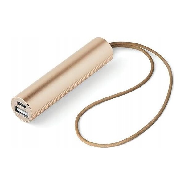 Lexon Lexon Fine Tube Powerbank 2 3000 mAh gold/gold LL130D