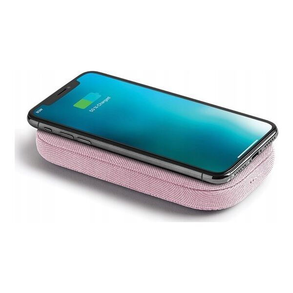 Lexon Lexon Powersound Inductive Powerbank 5000 mAh with Bluetooth Speaker Pink LA128P