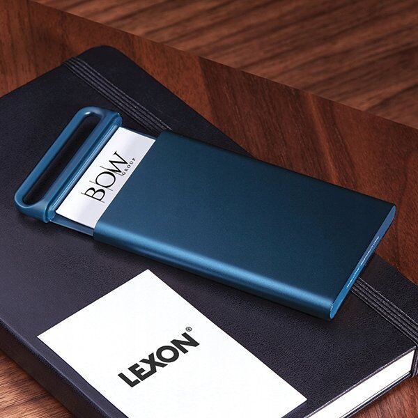 Lexon Lexon Nomaday Card Business card holder dark blue LD144DB
