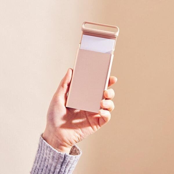 Lexon Lexon Nomaday Card Business Card Holder Light Gold/Soft Gold LD144D