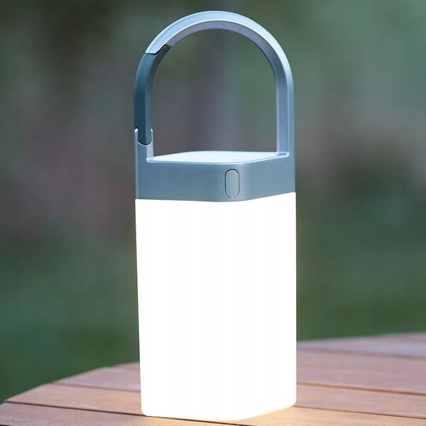 Lampka biurkowa Lexon Lexon Horizon Cordless LED Light Blue Lamp LH77LB1
