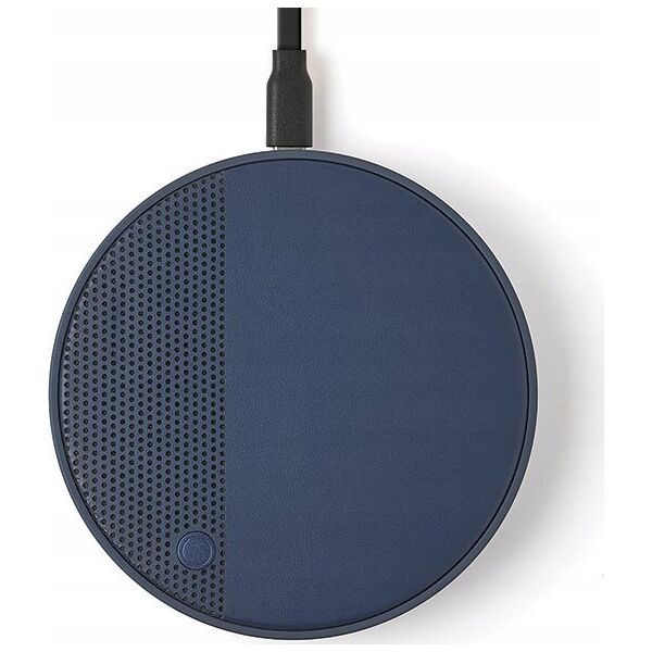 Głośnik Lexon Lexon Oslo Energy+ 10W wireless charger with bluetooth speaker dark blue/dark blue LL141DB