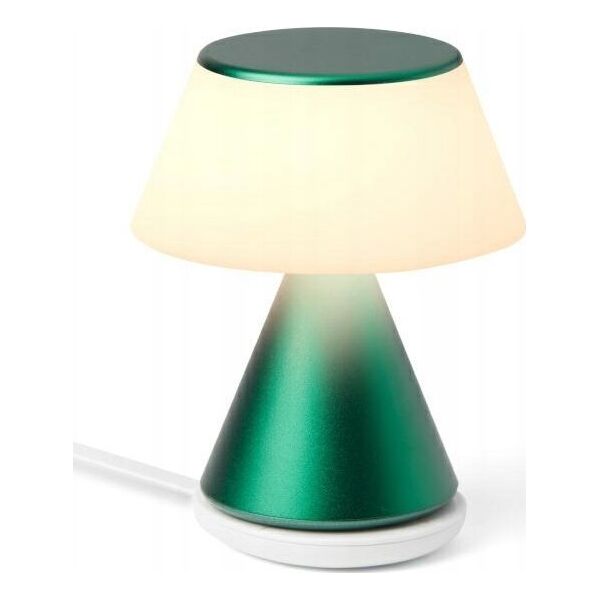 Lampa stołowa Lexon Lexon Luma M LED lamp dark green/dark green LH87DG1