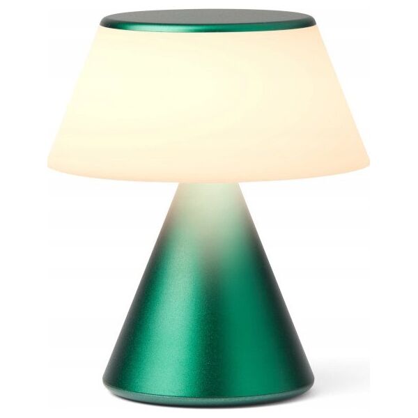 Lampa stołowa Lexon Lexon Luma M LED lamp dark green/dark green LH87DG1