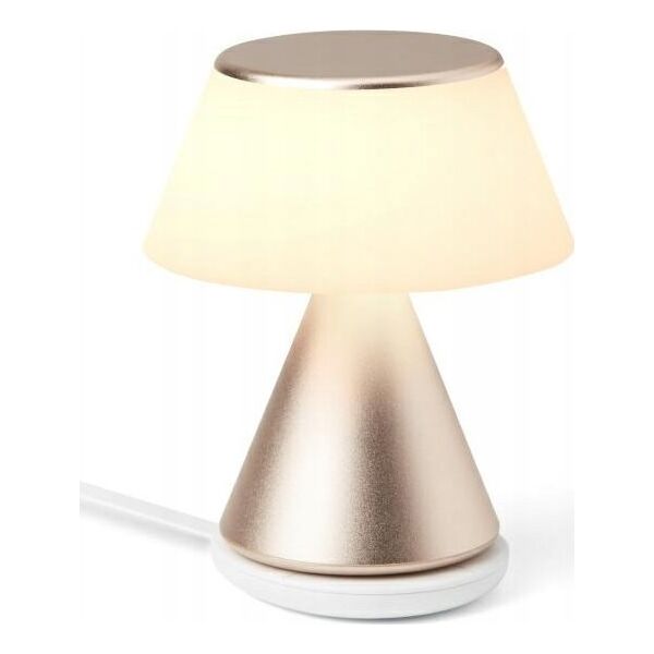 Lampa stołowa Lexon Lexon Luma M LED lamp gold/gold LH87MD