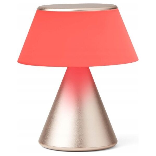 Lampa stołowa Lexon Lexon Luma M LED lamp gold/gold LH87MD