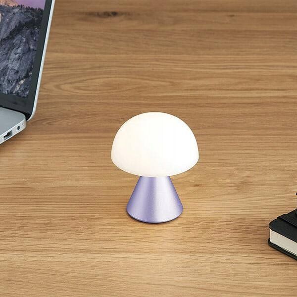 Lampa stołowa Lexon Lexon Mina Mini LED lamp light purple/light purple LH60LL