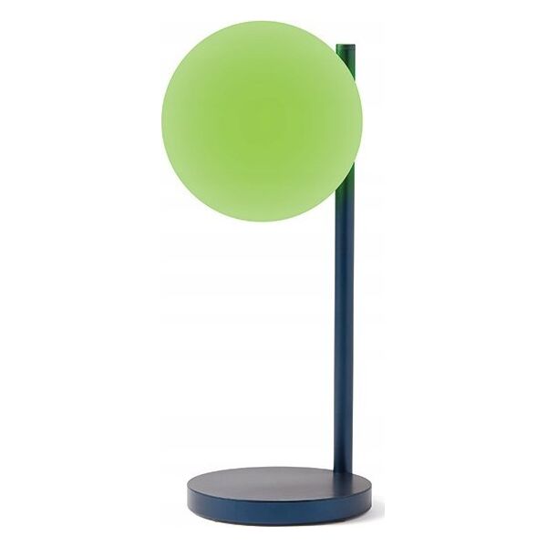 Lampa stołowa Lexon Lexon Bubble Lamp LED lamp with inductive charger 15W navy blue/dark blue LH70DB