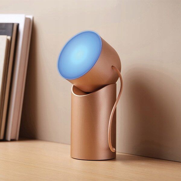Lampa stołowa Lexon Lexon Orbe LED lamp gold/gold LH88D