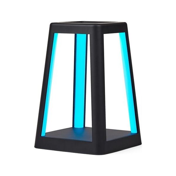 Lampa stołowa Lexon Lexon Lantern LED lamp with inductive charger dark blue/dark blue LH94DB