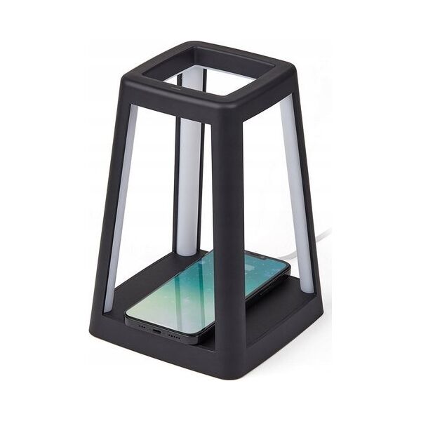 Lampa stołowa Lexon Lexon Lantern LED lamp with inductive charger dark blue/dark blue LH94DB
