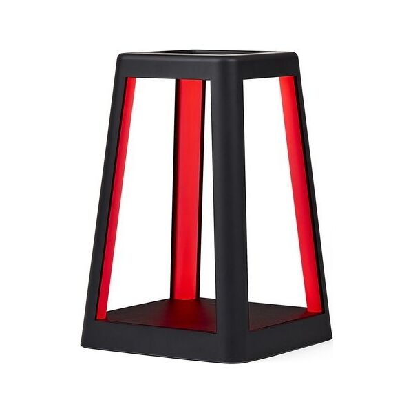 Lampa stołowa Lexon Lexon Lantern LED lamp with inductive charger black/black LH94N