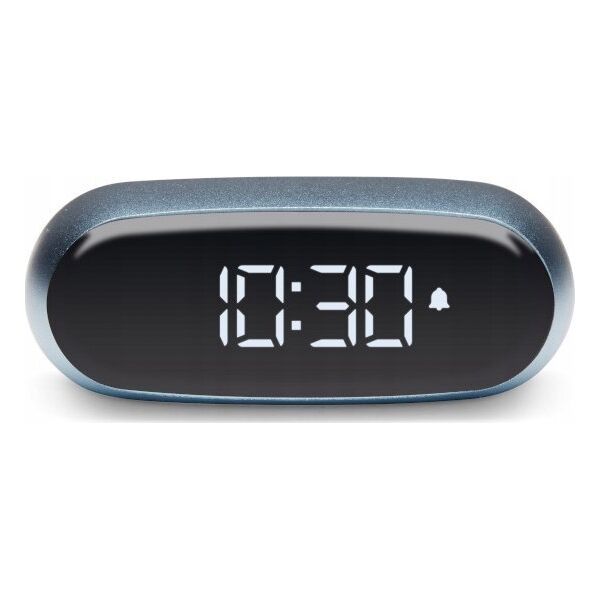 Lampa stołowa Lexon Lexon Minute Alarm Clock Mini Light Blue/Light Blue LR154LB1