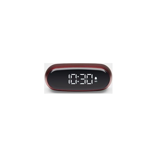 Lampa stołowa Lexon Lexon Minute Alarm Clock Mini Dark Red LR154DR