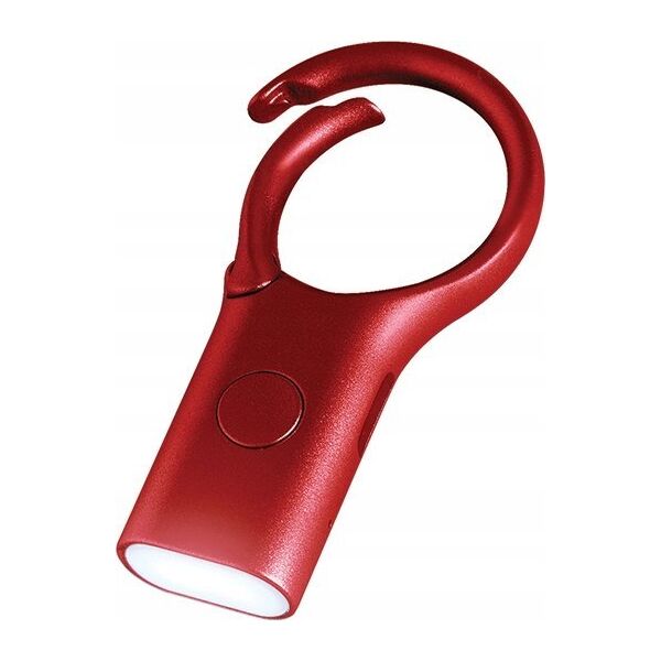 Lexon Lexon Nomaday Keychain with flashlight dark red LL136DR
