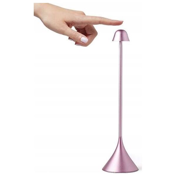 Lampa stołowa Lexon Lexon Steli Bell table lamp light pink LH95B-LP