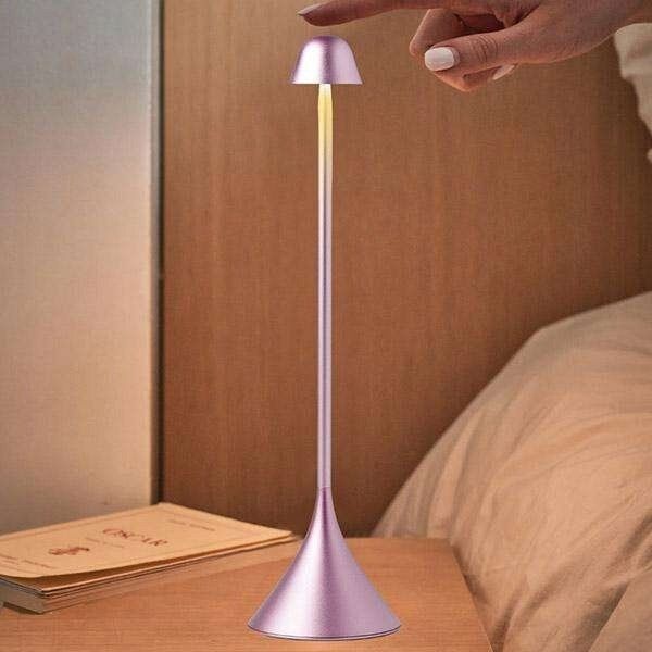 Lampa stołowa Lexon Lexon Steli Bell table lamp light pink LH95B-LP