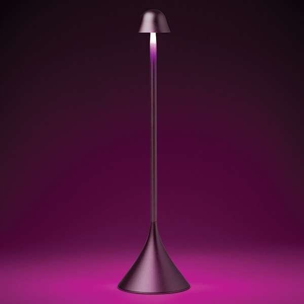 Lampa stołowa Lexon Lexon Steli Bell table lamp light pink LH95B-LP