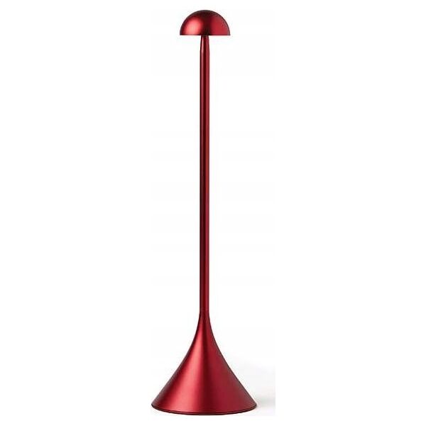 Lampa stołowa Lexon Lexon Steli Dome table lamp dark red LH95D-DR