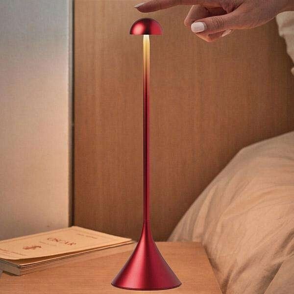 Lampa stołowa Lexon Lexon Steli Dome table lamp dark red LH95D-DR