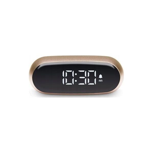 Lampa stołowa Lexon Lexon Minut Alarm clock mini aluminum/alu poly LR154AP
