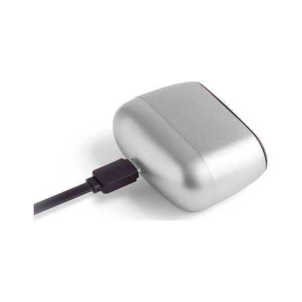 Lampa stołowa Lexon Lexon Minut Alarm clock mini aluminum/alu poly LR154AP