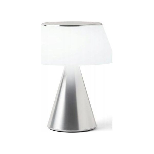 Lampa stołowa Lexon Lexon Luma XL LED lamp aluminum/alu poly LH98MAP