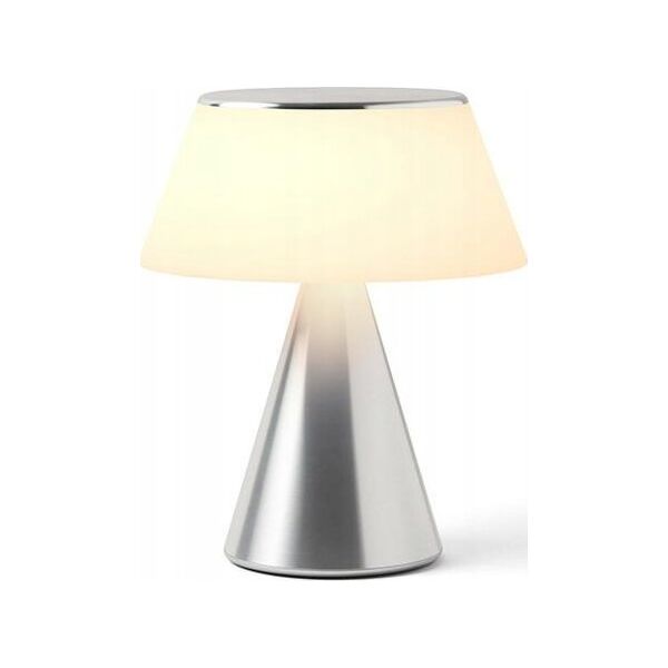 Lampa stołowa Lexon Lexon Luma XL LED lamp aluminum/alu poly LH98MAP