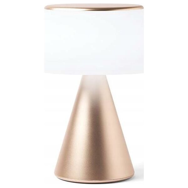Lampa stołowa Lexon Lexon Luma XL LED lamp gold/gold LH98MD