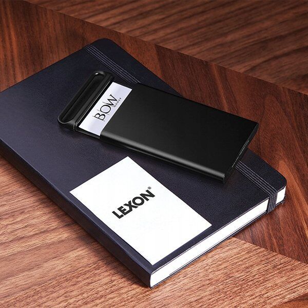 Lexon Lexon Nomaday Card Business card holder black/black LD144N