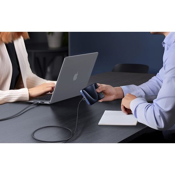 Kabel USB Ugreen ML Kabel ładujący Ugreen USB-C to USB-C PD L512 (szary) 3m