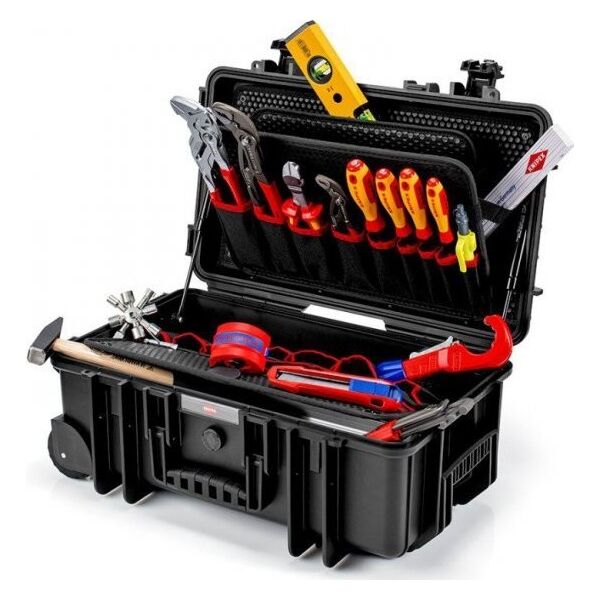 Knipex WALIZKA NARZĘDZIOWA ROBUST26 DLA MONTERÓW INSTALACJI SANIT. (1 KPL)