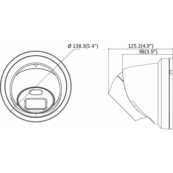 Kamera IP Hikvision DS-2CD2327G1-L(2.8mm) Kamera IP turret