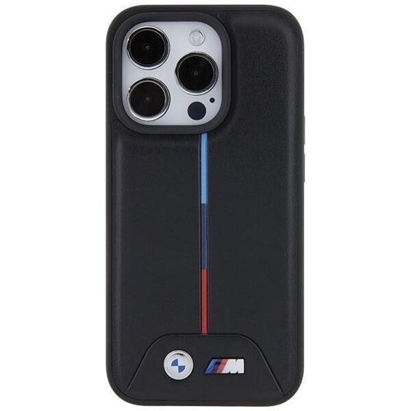 BMW Etui BMW BMHCP15L22PVTK Apple iPhone 15 Pro hardcase Quilted Tricolor czarny/black