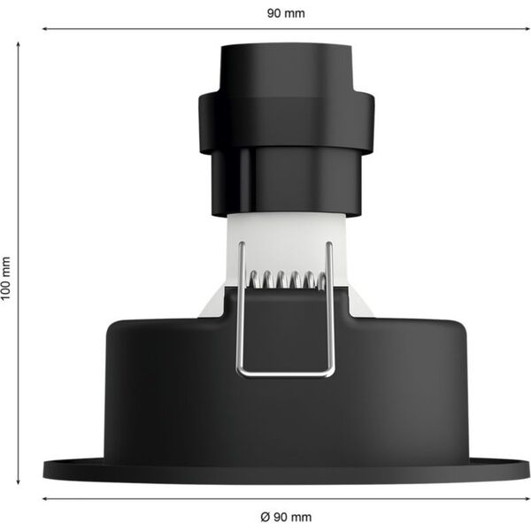 Philips Philips Hue 929003810901 inteligentne oświetlenie Inteligentne oświetlenie punktowe Bluetooth 4,2 W