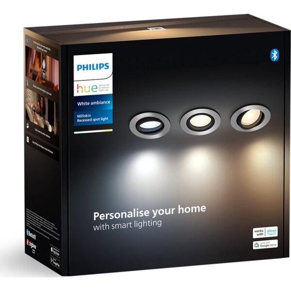 Philips Philips Hue 929003810901 inteligentne oświetlenie Inteligentne oświetlenie punktowe Bluetooth 4,2 W