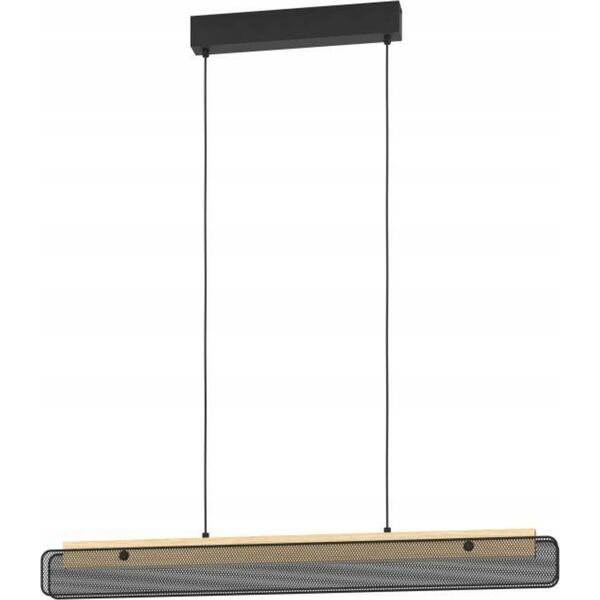 EGLO EGLO KOKOMO LANGBORD RGB CCT SORT/NATUR