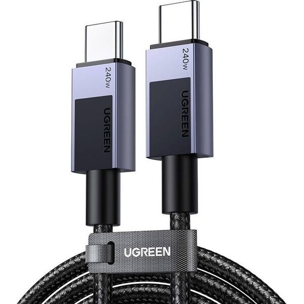 Kabel USB Ugreen Kabel UGREEN L513 USB-C / USB-C PD 240W 2m (szary)