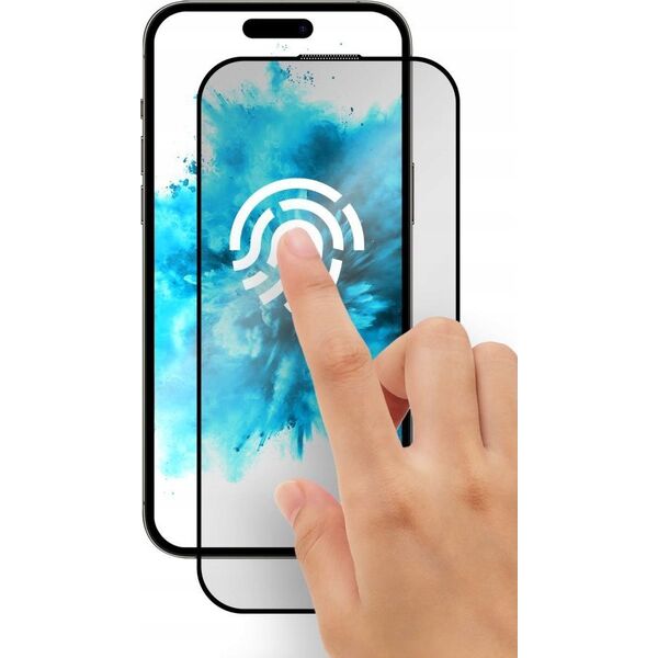 Fixed Fixed | Privacy Full Cover | Apple | iPhone 16 Plus | Tempered Glass | Black | Screen Protector