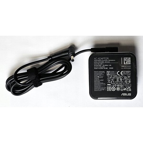 Zasilacz do laptopa Asus ASUS 0A001-00694300 adapter zasilający/ inwentor Wewnętrzna 45 W Czarny