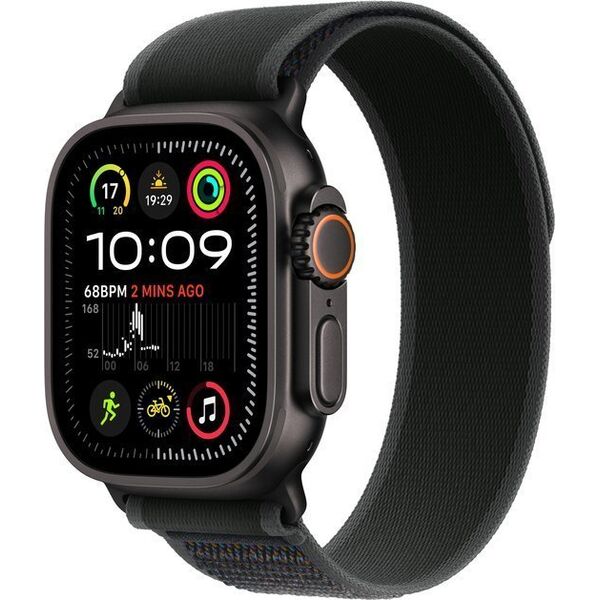 Smartwatch Apple Watch Ultra 2 GPS + Cellular 49mm Black Titanium Case Trail Loop M/L Czarny  (MX4V3EL/A)