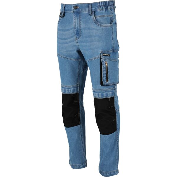 Lahti Pro Spodnie jeansowe jasnonieb. stretch ze wzmoc. ,xl",ce, lahti