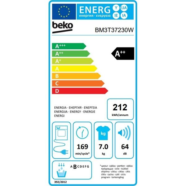 Piekarnik Beko BM3T37230W BEKO