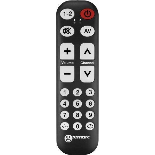 Pilot RTV Schwaiger Geemarc Telecom TV10 pilot TV Naciśnij przyciski