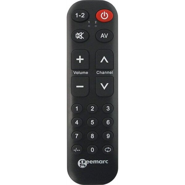 Pilot RTV Schwaiger Geemarc Telecom TV10 pilot TV Naciśnij przyciski